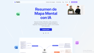 Aplicación para página para hacer mapas conceptuales 
